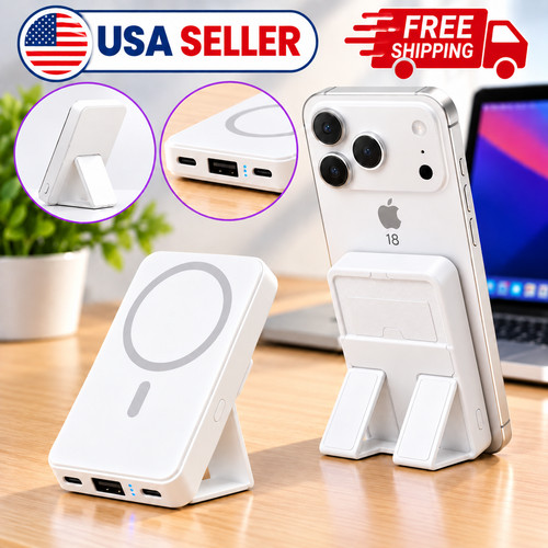 Power bank wireless magnetico - bank,